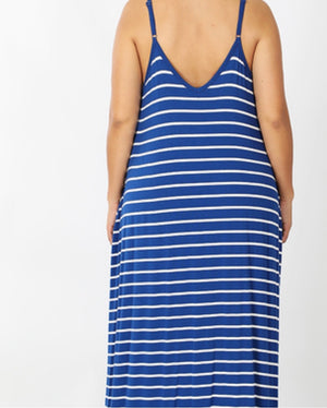 Striped Maxi Dress - Lexi’s Plus Size Spot