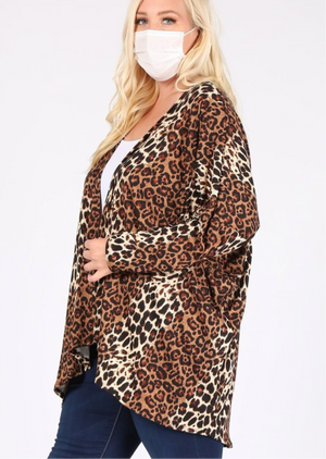 Extended Plus Size 3X-5X Cardigan *Sale-* - Lexi’s Plus Size Spot